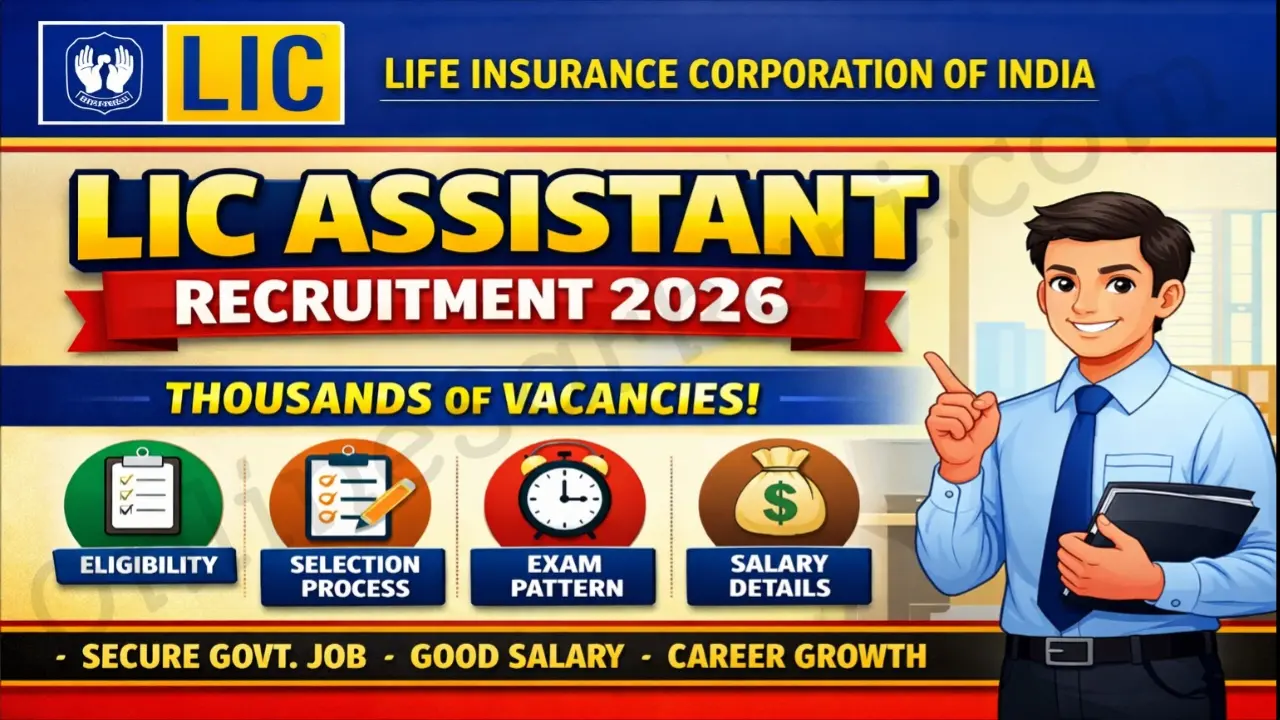 LIC Assistant 2026 Recruitment Notification Soon for 5000+ Vacancy, Eligibility, Selection Process & Salary